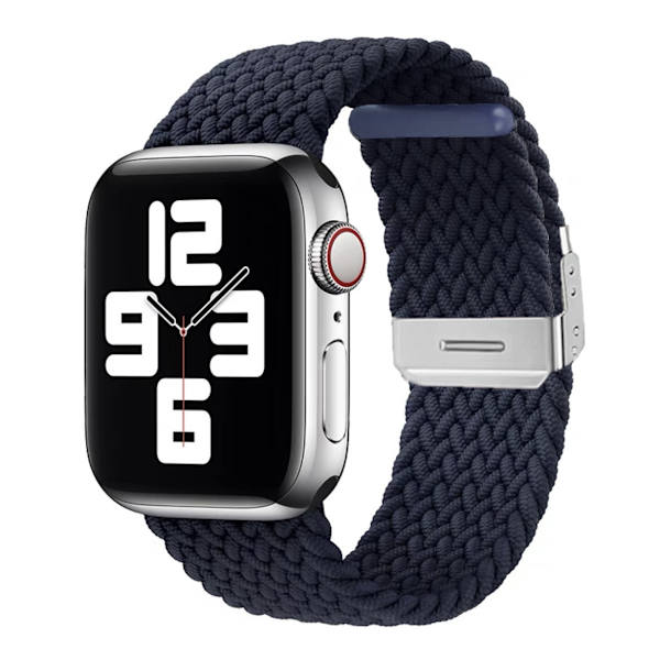 Klockarmband för Apple Watch iWatch S10-42mm 8/40/41mm Mörkblå