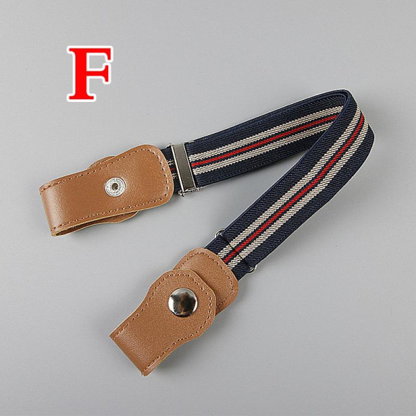Børn Anti-Fradrag Bælter Jeans Taljebånd Stretch Taljebælte Spænde Fri Elastik Like the picture C