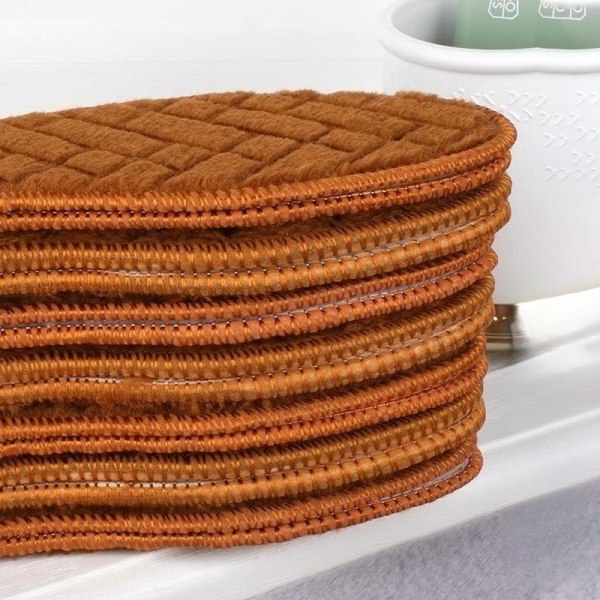 Pehmeä lämmin pohjallinen kenkiin, paksuuntavat lumikengät, kengänpohja, lämpöpehmuste, talviurheiluun, juoksupohjalliset, miehille, naisille, lämmitystyynyt Round plush EU37-235mm