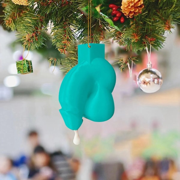 Rolig Julhänge Julgransprydnad Juldekor Trädhängande Prydnad Hem Juldekor Kreativ Gåva B One Size