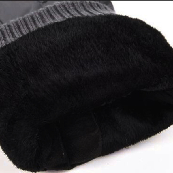 Justerbara Bomulls Handskar för Män och Kvinnor Vinter Utomhus Vindtäta Handskar för Alla Skidåkning Ridning Håller Värmen Klättring Utomhus Unisex Vantar 1 Free Size