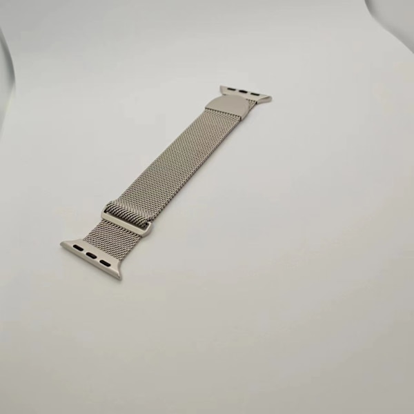 Kellon ranneke Apple Watch iWatch 42/44/45 Starlight -kelloon