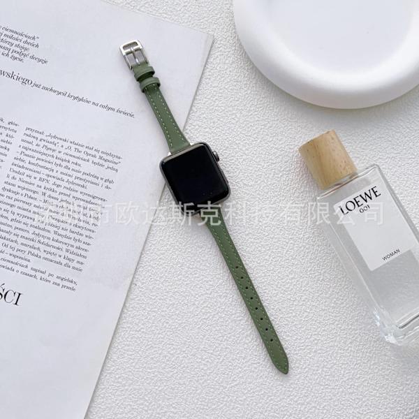 Urrem til Apple Watch iWatch 38/40/41/ 10. generation 42mm grøn