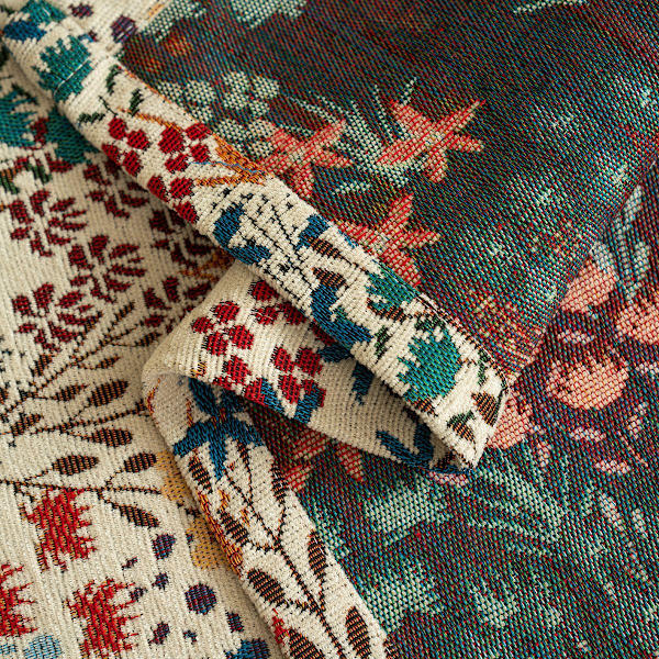 Amerikansk Ins Lätt Lyx Rektangulär Duk Chenille Tyg Jacquard Matbord Duk Vardagsrum Dekorativ Bordsmatta Posey geometry 140*260cm
