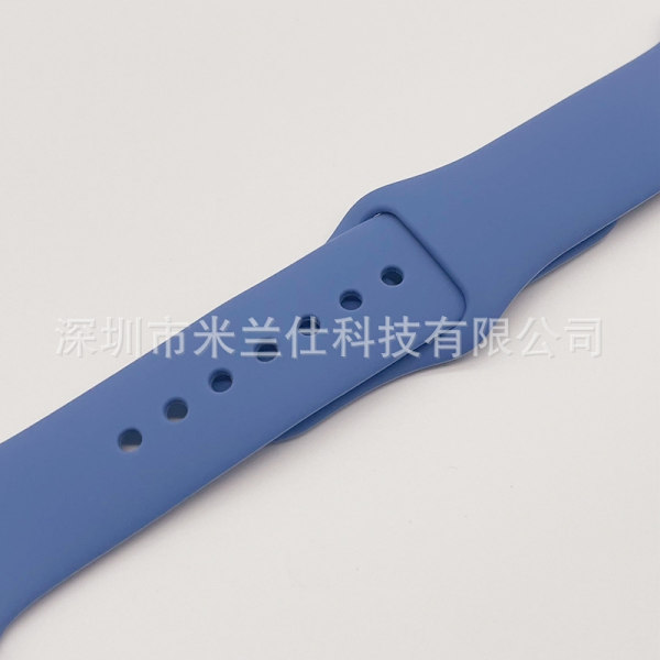 Urrem til Apple Watch iWatch 38/40/41/42mm-S10 standardstørrelse SM kode 57 hørblå