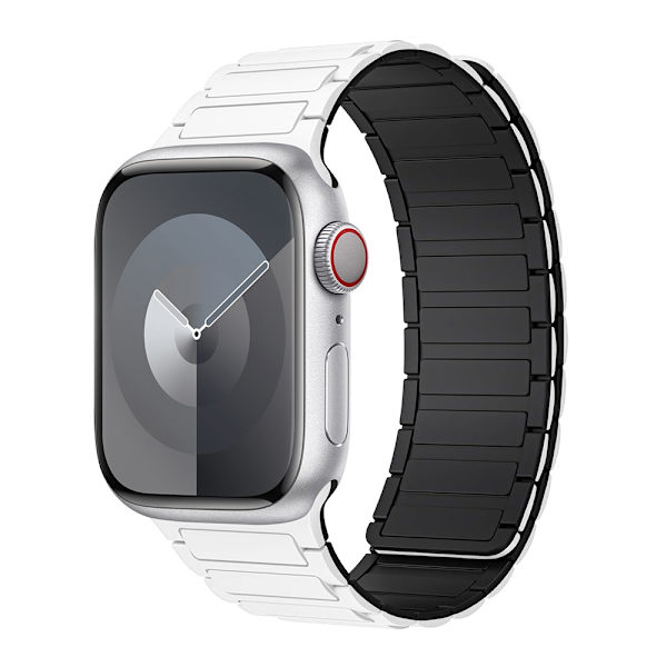Kellon ranneke Apple Watch iWatch 42/44/45/49MM valkoinen ja musta