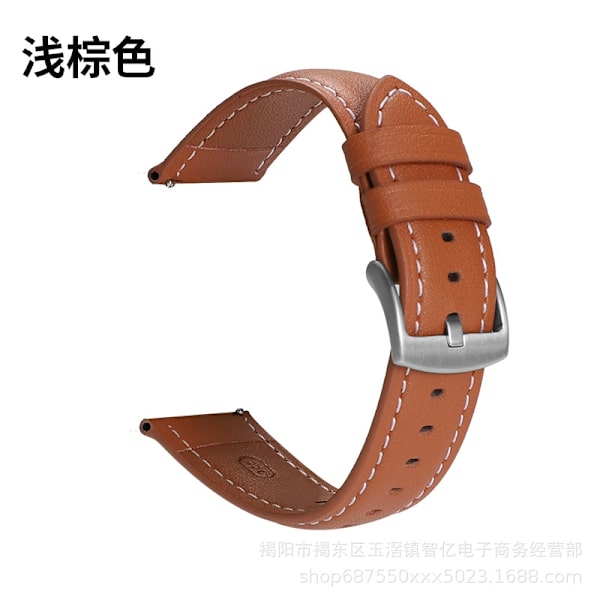 Klockarmband för Apple Watch iWatch Tillämpligt gränssnitt 38-40-41mm V3 mikrofiber ljusbrun*silver spänne