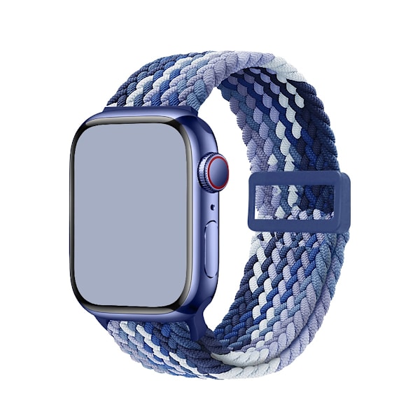 Urrem til Apple Watch iWatch 42/44/45/49MM Plastik indre magnet Blåbær