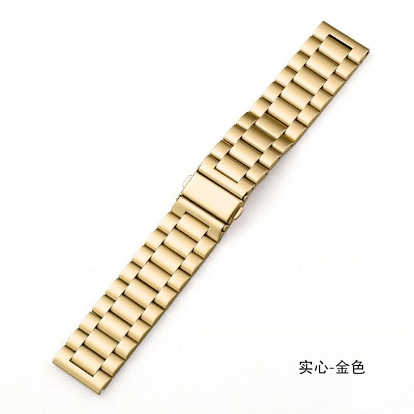 Klockarmband för Apple Watch iWatch Tillämpliga modeller 42/44/45/49mm med verktyg för demontering av mätare Solid material | tre-pärl guld