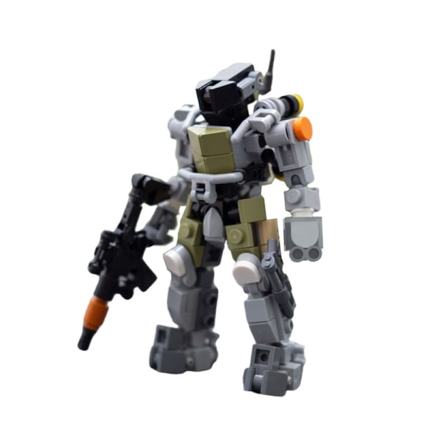 MOC-94380 Pojke Pedagogiska Byggklossar Present Mecha Set Montering Byggklossar Leksak Barn Present Default Title