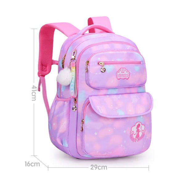 Søte jenter skolesekker Barn Barneskolesekk skolesekk barn bokveske Prinsesse Skolesekk Mochila Infantil 2 størrelser pink large