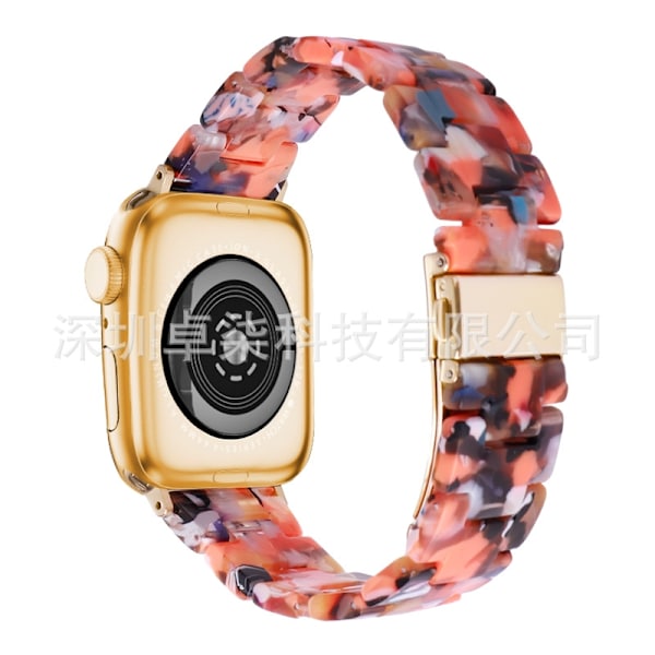 Klockarmband för Apple Watch iWatch 42mm/44mm/45mm/49mm Blomma färg