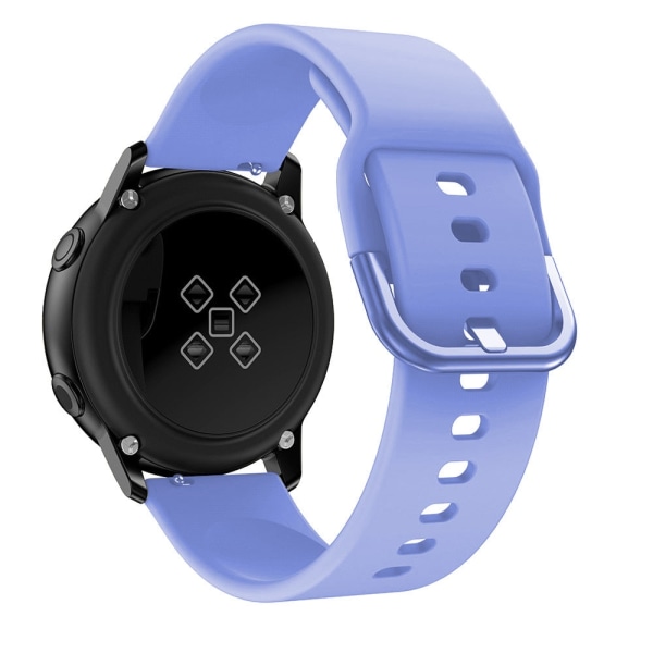 20mm Klockarmband För Samsung Galaxy Watch Active 2 40mm 44mm Armband Gear Sport Armbandsur Samsung Galaxy Watch 4 40mm 42 46mm black 2 Galaxy active 2