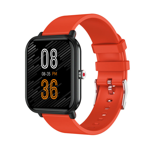 Smart Armband Mx09 Samtalspåminnelse Puls Blodtryck Blodsyre Kroppstemperatur Sömnövervakning Smart Sportklocka Orange