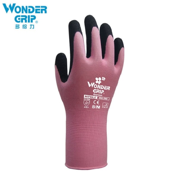 Have Nitrilhandsker Latex Rengøring Madhandsker Universal Husholdnings Have Rengøringshandsker Gummihandsker til Hjemmerengøring WG-500G-YELLOW M