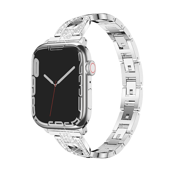 Urrem til Apple Watch iWatch 38/40/41MM Sølv