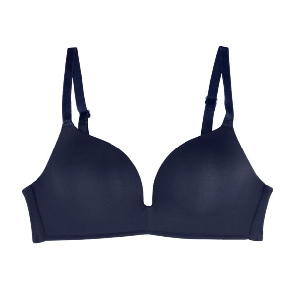 Langaton Saumaton Rintaliivi A B Kuppi Push Up Rintaliivit Naisille Mukavat Alusvaatteet Dark grey 32B