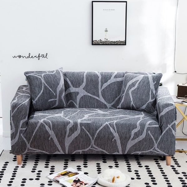 Stretch Sofföverdrag Elastiska Allomfattande Möbelskydd för Olika Form Soffa Loveseat Stol L-Form Sofföverdrag colour5 4-seater 235-300cm
