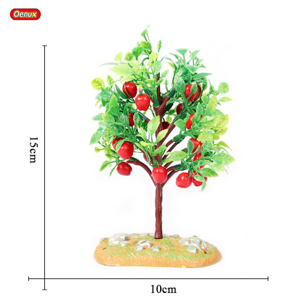 Mikro Landskab Plante Dekoration Simulation Kaktus Baobab Æbletræ Stenhave Sandbord Scene Dekoration Træmodel M-101 ancient tree