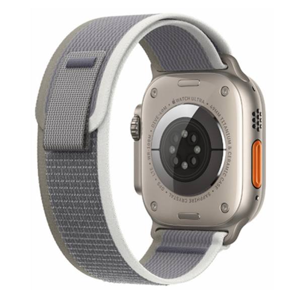 Klockarmband för Apple Watch iWatch 38/40/41/ s1042mm grön med grå