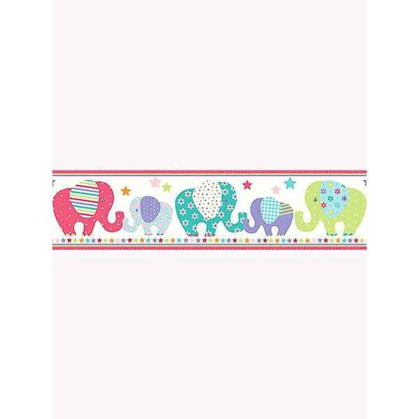 Patchwork Elefant Tapetbord - Price Right Home A13001