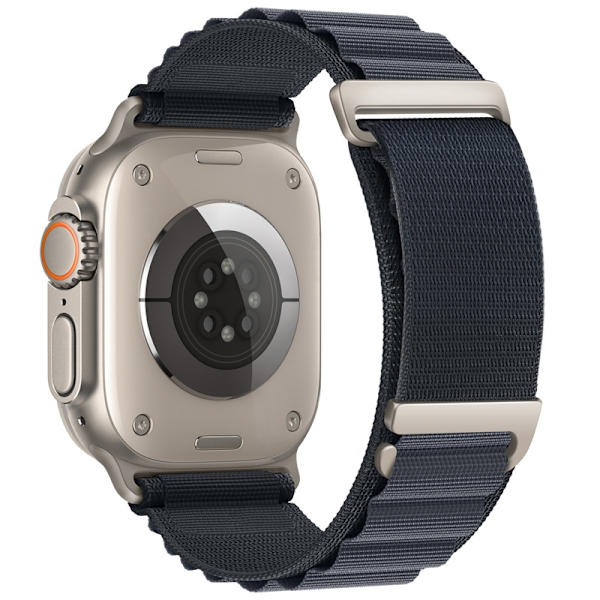 Klockarmband för Apple Watch iWatch 38/40/41/42mm mörkgrå
