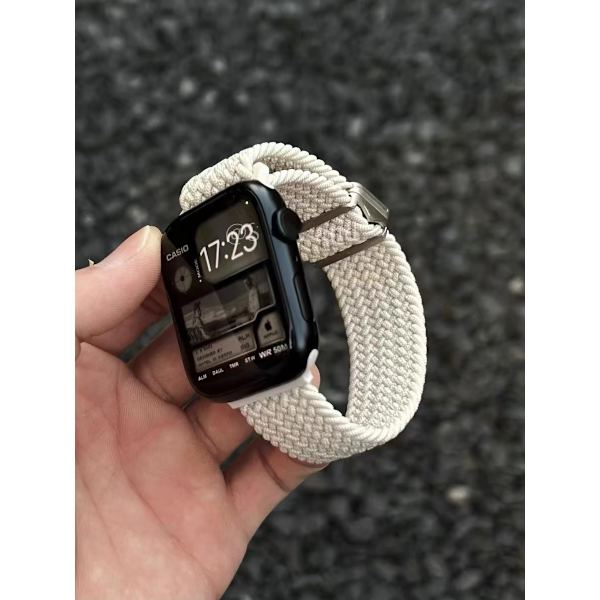 Kellon ranneke Apple Watch iWatch 1/2/3 sukupolvelle 42mm/44/45/46/49mm universaali tähtisumu väri
