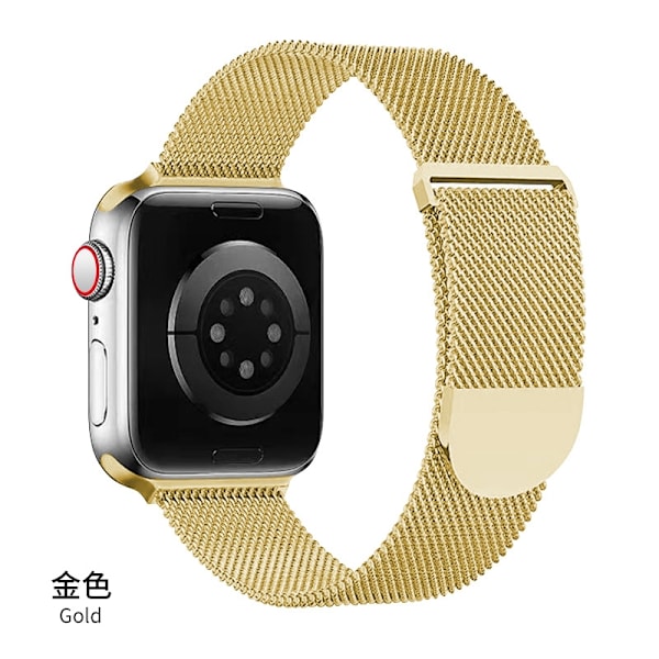 Klockarmband för Apple Watch iWatch 38/40/41/42MM Guld