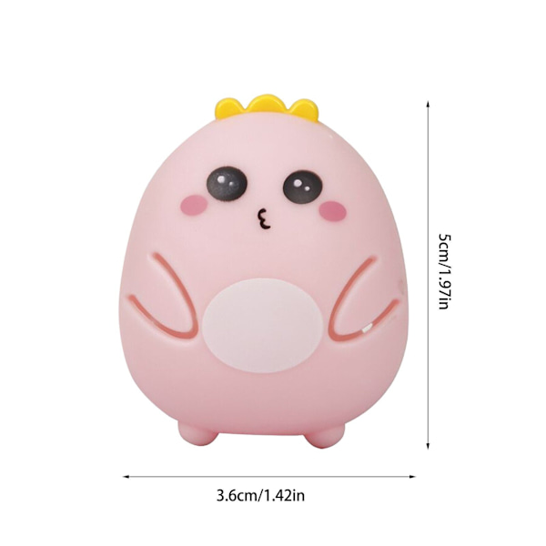 Vinter Bärbar Självvärmande Handvärmare Mini Dinosaurieägg Utbytbar Kärna Handvärmare Praktisk Värmande Varm Babyvärmare Barnpresent Pink 3.6*5cm