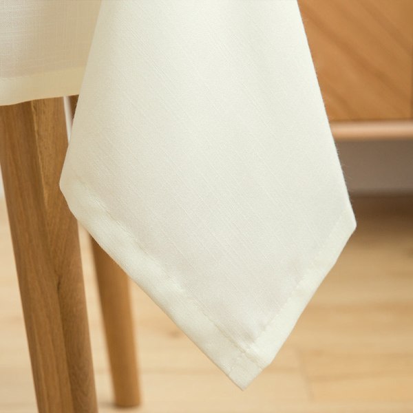 Ensfarvet dug restaurantdekoration restaurant hotel rektangulær dug pink toiletborddug Salt Caramel apricot 135*135cm