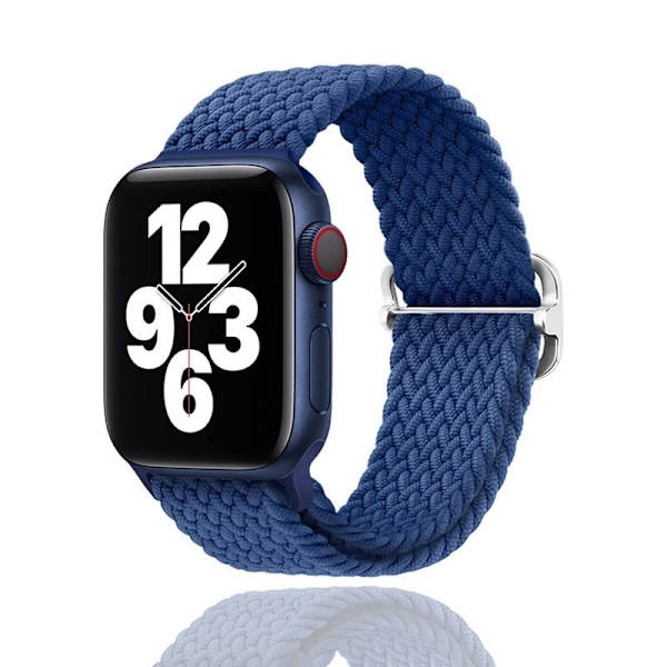 Klockarmband för Apple Watch iWatch 42/44/45/49mm 8-formad spänne kall havsblå