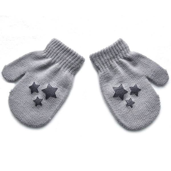 Tegneserie Rev Babyvotter Vinter Varme Barne Baby Jente Hansker Strikkede Barn Småbarn Tannvotter Handschoen style1 blue