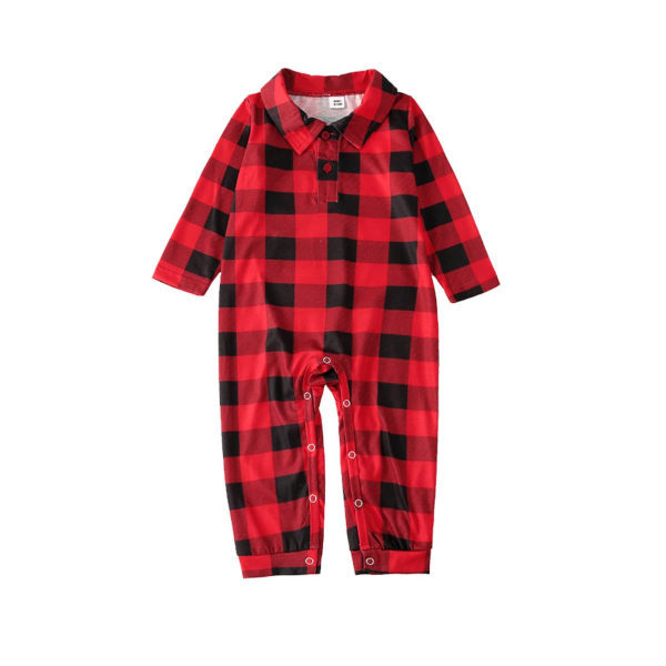 Julepyjamas Matchende Familie Pyjamas Bomulds T-shirt Bukser Elg Kvinder Fædre Mødre Børn Tøjsæt Boys 130