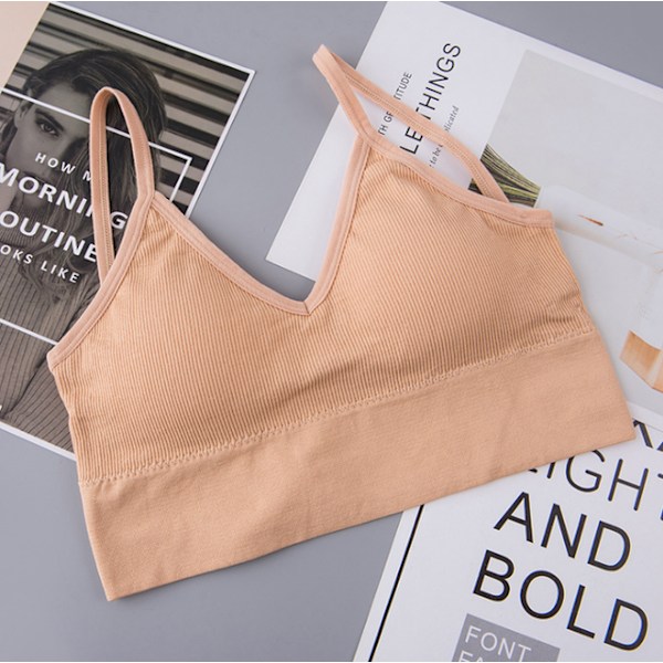 Joogaliivit Naisten Alusvaatteet Push Up -liivit Saumattomat Liivit 220 Green Free Size