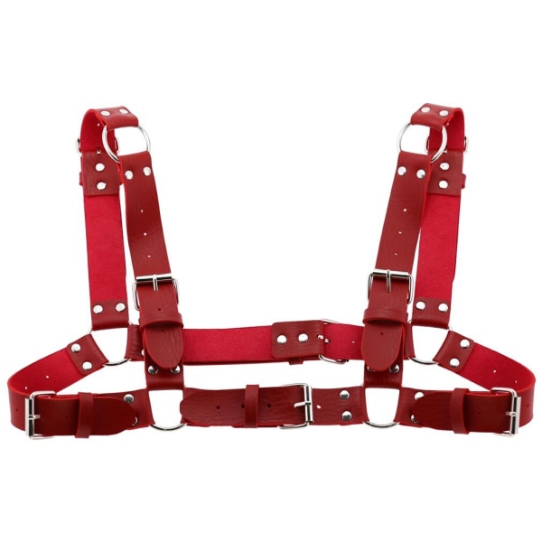 Naisten Miesten Seksikäs Punk Rintavaljaat Säädettävä Häkkimäinen Metallinen Vartaloketju PU-nahkainen Choker Statement Kaulakoru Juhla-asuste Skin