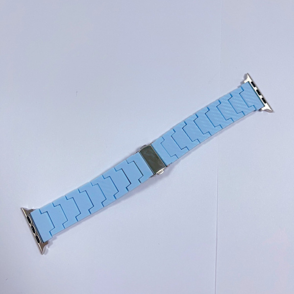 Klockarmband för Apple Watch iWatch Passande klockor 38/40/41mm ljusblå