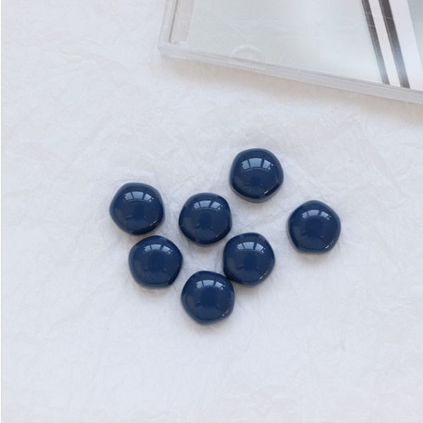 10 ST runda kylskåpsmagneter 15 mm små kylskåpsdekaler I färgmagnet kylskåp souvenirgåva heminredning 10 PCS Blue1