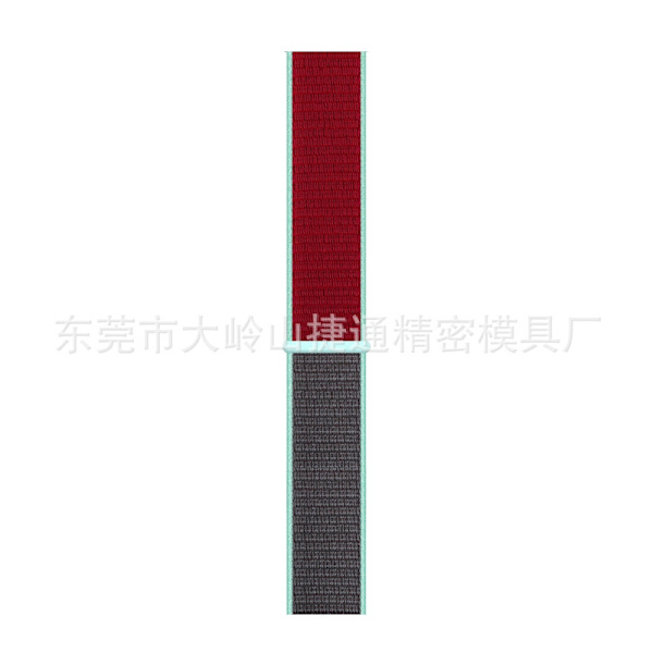 Klockarmband för Apple Watch iWatch 38/40/41/ S1042mm Ljusblå röd