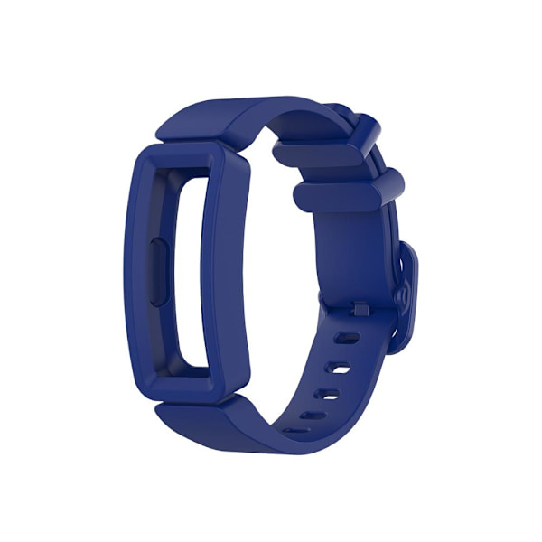 Udskiftningsrem i blød silikone til Fitbit Ace 2 børns smartur, klassisk armbånd til Fitbit Inspire/Inspire HR armbånd Gray
