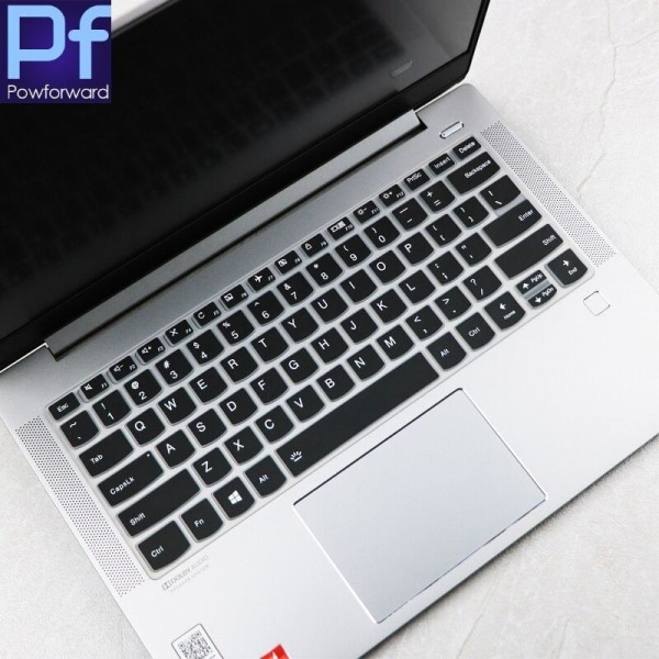 Tastaturbeskyttere for Lenovo IdeaPad YOGA Slim Silikon laptop tastaturdeksel whiteblue