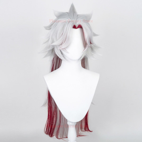 Genshin Impact Arataki Itto Cosplay Peruk Rekvisita Tillbehör Värmebeständigt Hår Förstylad Anime Peruk Arataki Itto Horn arataki itto No Pre Styled