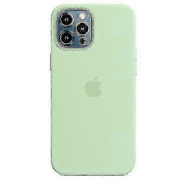 Silikonskal med Magsafe för iPhone 12 Pro Max Light Green