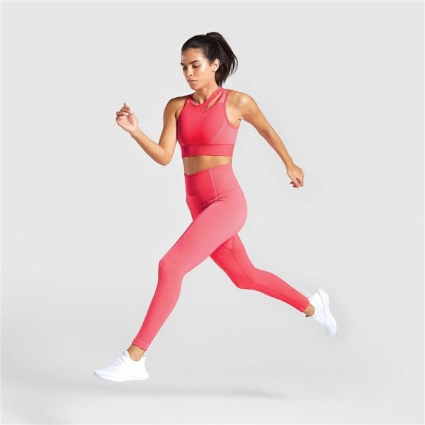 Yoga Sæt Crop Top BH Shorts Leggings Træningssæt Aktiv Fitness Træningstøj 3PCS Green Set S