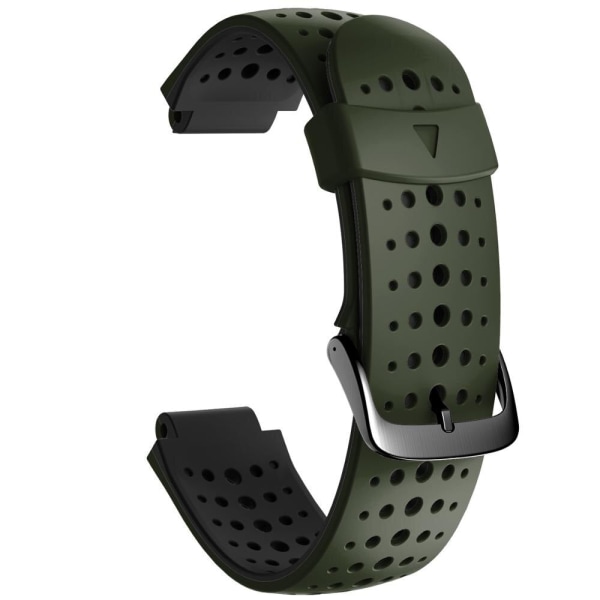 Sport Silikon Armbånd For Garmin Forerunner 235 220 230 620 630 735XT Klokkereim Armbånd Tilbehør Army green black