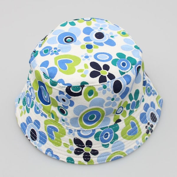 Sommar Baby Solhatt Barn Utomhus Anti UV-skydd Strandhattar Barn Pojke Flicka Simning Fiskehatt För 2-6 År as pictures22 for 2-6 years