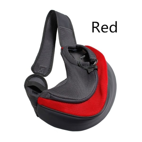 Lemmikkipennun kantolaukku S/L ulkoiluun, koiran olkalaukku, verkkokangas Oxford, yhden olkaimen laukku, mukava kantokassi, hengittävä kissalaukku Rose Red S