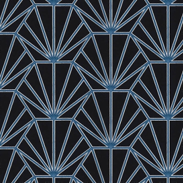 223236 på rulle Conpart Art Deco Hexagonal Mönster Tapet