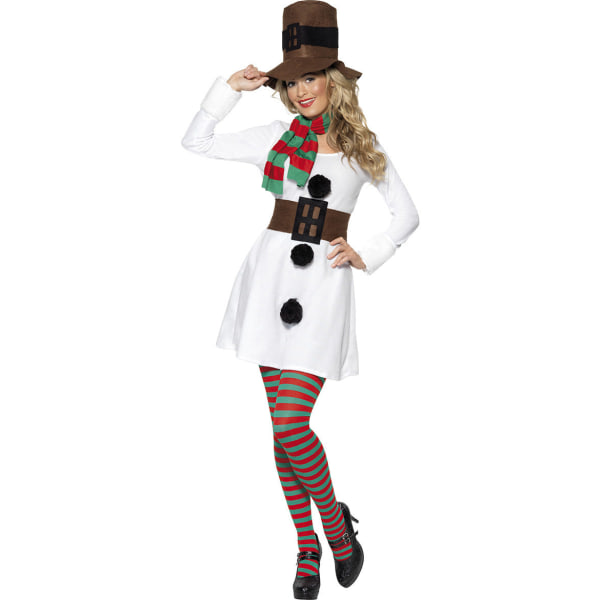 Julpar Kläder Snögubbe Kläder Julkläder Cosplay Jultomte Kläder Vuxen Julkläder Performance Wear Men's clothing Average size