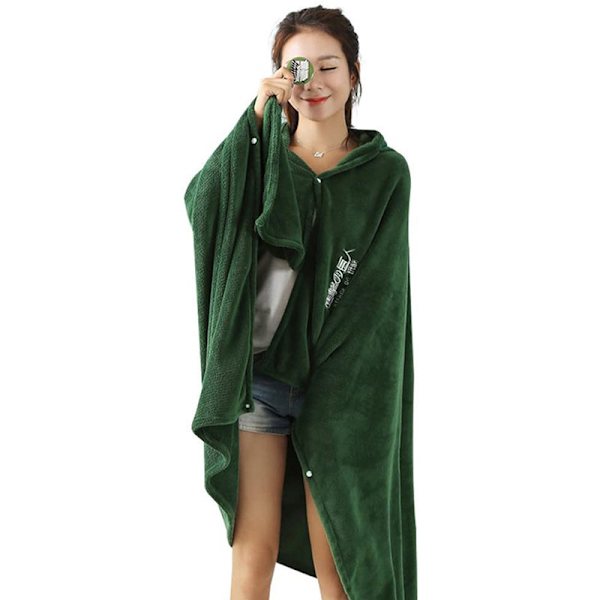 Attack on Titan Cosplay Tæppe Kappe Kostume Shingeki No Kyojin Survey Corps Kappe Cape Flannel Hættetrøje Kostumer style1 M