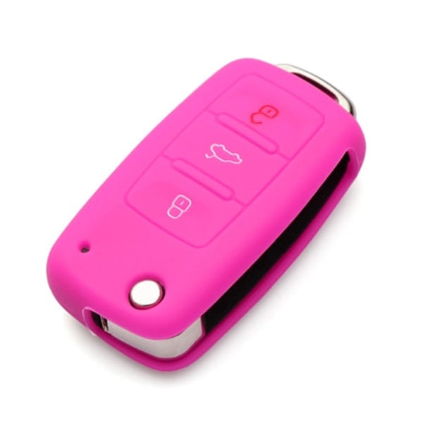 cover i silikon för polo passat b5 golf4 5 6 jetta tiguan Golf CrossFox Plus Eos Scirocco Beetle pink